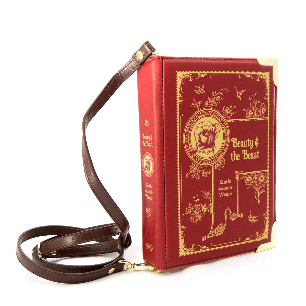 The Beauty and The Beast Red Handbag - Well Read Company