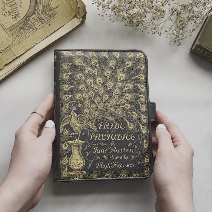 Klevercase Universal Kindle and Ereader or Tablet Case With Jane Austen  Pride and Prejudice Book Cover Design 