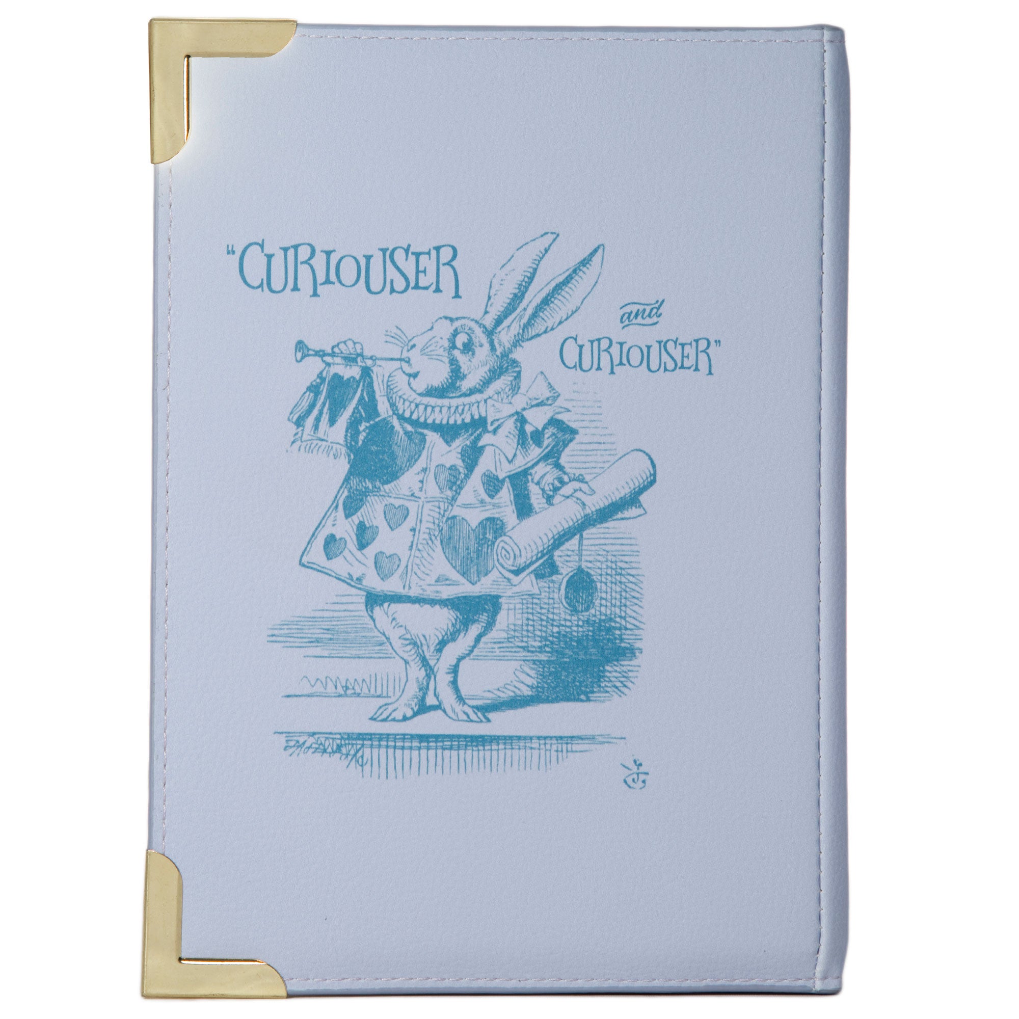 Alice in Wonderland Original Purple Book Handbag Crossbody Purse