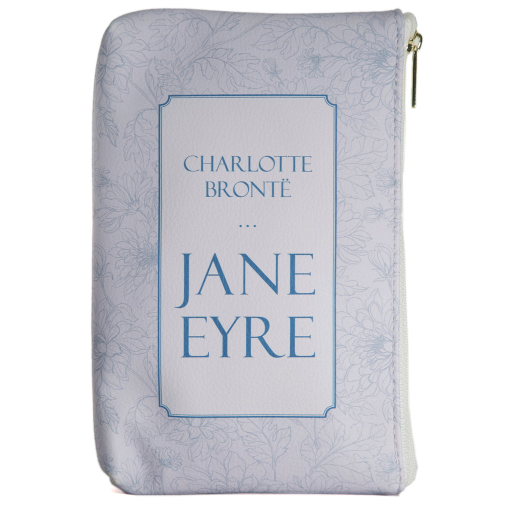 Jane Eyre Lilac Purse by Charlotte Brontȅ featuring Floral Design, by Well Read Co. - Front
